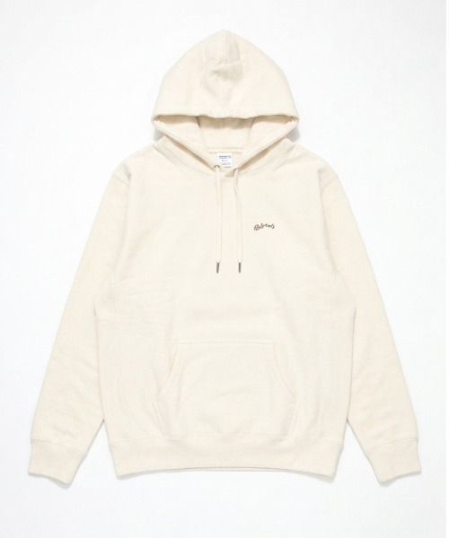 68&brothers（シックスティエイトアンドブラザーズ）の「68&BROTHERS シックスティーエイトアンドブラザーズ / EMB "nicedays" Hooded Sweat（パーカー・メンズ・グレー/グリーン/ネイビー/オフホワイト/スモークピンク/ブラック・X-LARGE/MEDIUM/LARGE）」の2枚目の写真