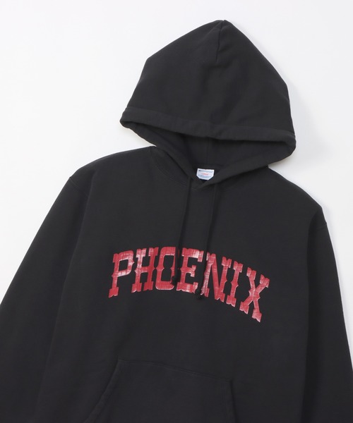 Champion(チャンピオン)の「【Champion/チャンピオン】メンズ メンズカジュアル フーデッドスウェットシャツ(パーカー・メンズ・ブラック/オートミール/ダークグリーン/ネイビー・LARGE/X-LARGE/MEDIUM)」の6枚目の写真
