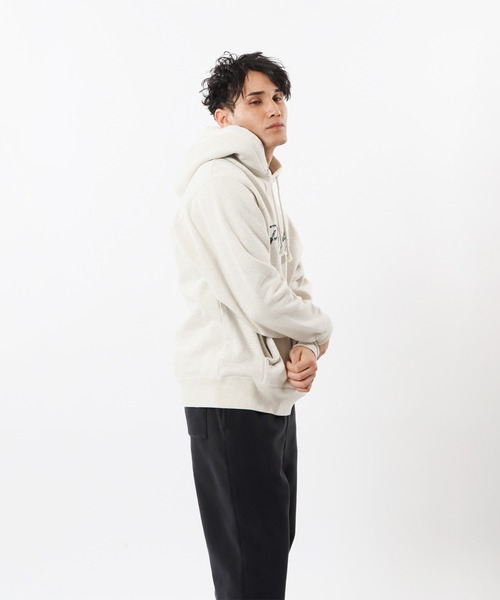 Champion(チャンピオン)の「【Champion/チャンピオン】メンズ メンズカジュアル フーデッドスウェットシャツ(パーカー・メンズ・ブラック/オートミール/ダークグリーン/ネイビー・LARGE/X-LARGE/MEDIUM)」の11枚目の写真