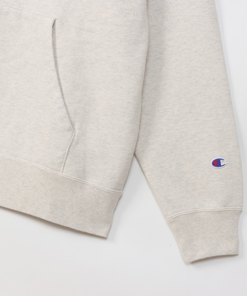 Champion(チャンピオン)の「【Champion/チャンピオン】メンズ メンズカジュアル フーデッドスウェットシャツ(パーカー・メンズ・ブラック/オートミール/ダークグリーン/ネイビー・LARGE/X-LARGE/MEDIUM)」の17枚目の写真