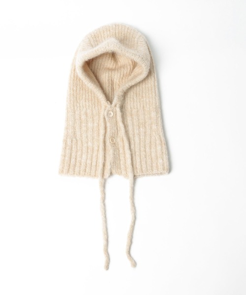 LOWRYS FARM(ローリーズファーム)の「バラクラバ2 967050(マフラー・レディース・パープル/アイボリー/オレンジ・FREE)」の17枚目の写真