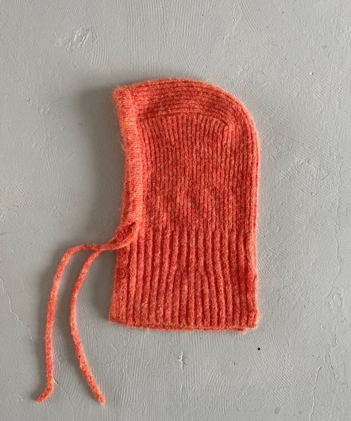 LOWRYS FARM(ローリーズファーム)の「バラクラバ2 967050(マフラー・レディース・パープル/アイボリー/オレンジ・FREE)」の6枚目の写真