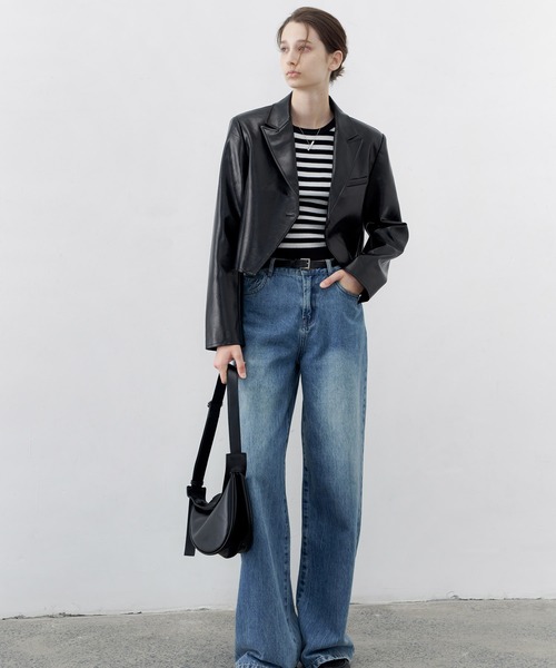 【セール】【tageechita】ウール混クルーネックロールエッジタンクトップ（タンクトップ）｜tageechita（タジチタ）