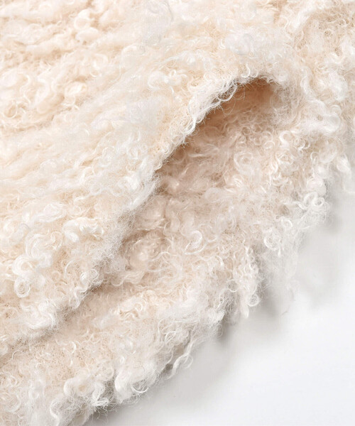 ZIDDY(ジディ)の「プードルファーベスト(130~160cm)(ベスト・キッズ・ブラック/オフホワイト・130cm/140cm/160cm/150cm)」の15枚目の写真