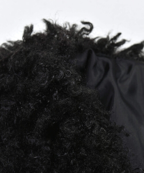 ZIDDY(ジディ)の「プードルファーベスト(130~160cm)(ベスト・キッズ・ブラック/オフホワイト・130cm/140cm/160cm/150cm)」の19枚目の写真