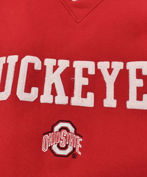 【ヴィンテージ古着】Y2K NIKE / ナイキ BUCKEYES OHIO STATE クルーネックスウェット
