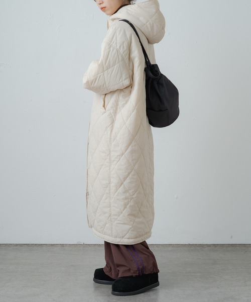 earthy（アーシー）の「レザーナイロンショルダーBAG（ショルダーバッグ・レディース・ブラック/ブラウン・ONE SIZE）」の5枚目の写真