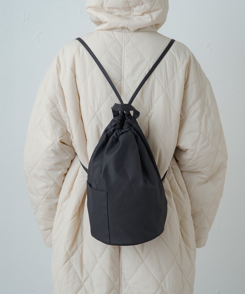 earthy（アーシー）の「レザーナイロンショルダーBAG（ショルダーバッグ・レディース・ブラック/ブラウン・ONE SIZE）」の11枚目の写真