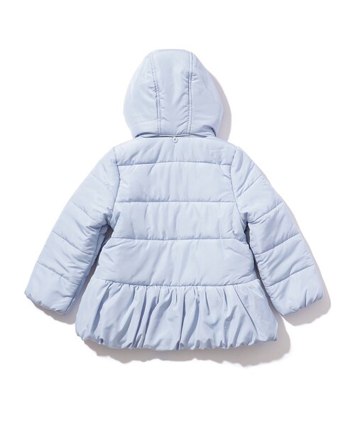 SHOO・LA・RUE(シューラルー)の「◆【110-140cm/撥水】GIRLS中綿2WAYブルゾン(その他アウター・キッズ・ライトパープル/サックスブルー・14/12/11/13)」の4枚目の写真