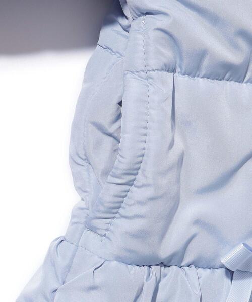 SHOO・LA・RUE(シューラルー)の「◆【110-140cm/撥水】GIRLS中綿2WAYブルゾン(その他アウター・キッズ・ライトパープル/サックスブルー・14/12/11/13)」の7枚目の写真