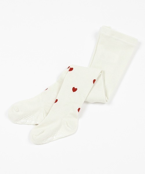 petit main（プティマイン）の「アソートパターンタイツ（タイツ/ストッキング・キッズ・マルチ/ブラック/ライトベージュ/アイボリー/グレー・90cm/110cm/130cm/100cm/120cm）」の3枚目の写真