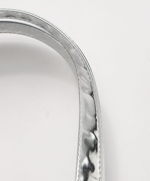 LEPSIM（レプシィム）の「【OSAMU GOODS×LEPSIM】トートバッグ　988862（トートバッグ・レディース・シルバー/ゴールド・ONE SIZE）」の8枚目の写真