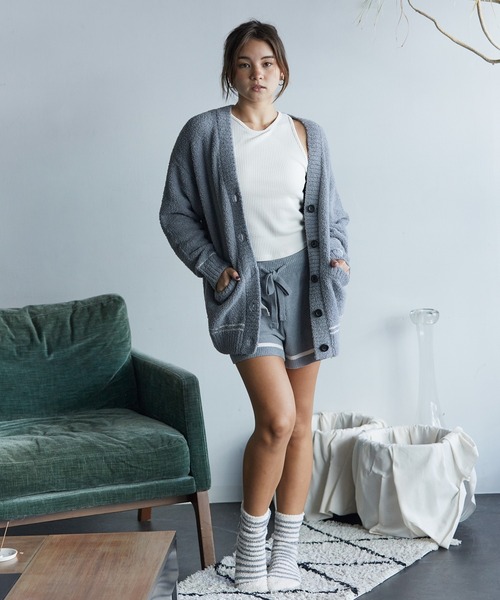 Julier Yoga and Relax(ジュリエヨガアンドリラックス)の「Julier x nestewell 厚mokoソックス(ソックス/靴下・レディース・オフホワイト/グレー/ラベンダー・FREE)」の5枚目の写真