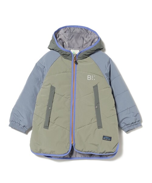 BEAMS mini（ビームスミニ）の「BEAMS mini / マルチカラー 中綿コート 23（90～150cm）（ブルゾン・キッズ・チャコールグレー/オリーブ・150/130/140/100/90/110/120）」の19枚目の写真