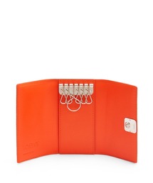LOEWE/アナグラム キーケース（ペブルグレインカーフ）　【美品】 org.jpg