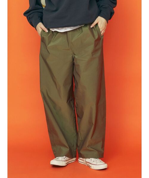 Ungrid（アングリッド）の「【WEB限定】ナイロン混ボリュームラフパンツ（その他パンツ・レディース・ブラウン/ベージュ/ブラック・FREE）」の5枚目の写真