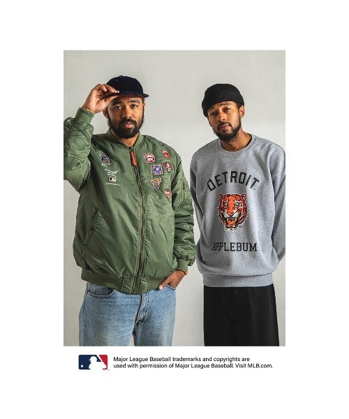APPLEBUM(アップルバム)の「"Detroit Tigers" MA-1 Jacket(MA-1・メンズ・カーキ・LARGE/X-LARGE)」の2枚目の写真