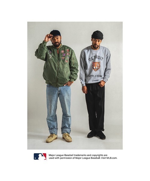 APPLEBUM(アップルバム)の「"Detroit Tigers" MA-1 Jacket(MA-1・メンズ・カーキ・LARGE/X-LARGE)」の3枚目の写真