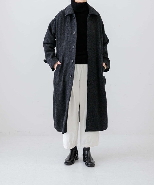 かぐれ（カグレ）の「コットンクロップドパンツ（その他パンツ・レディース・オフホワイト/ブラック・FREE）」の8枚目の写真