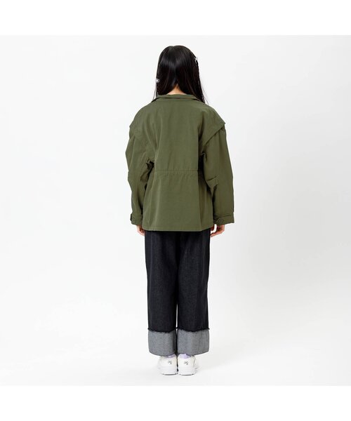 2way ミリタリー ギミックジャケット 2WAY ミリタリー ブルゾン