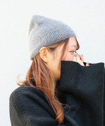 ACCOMMODE（アコモデ）の「アンゴラニット帽（ニットキャップ/ビーニー）」
