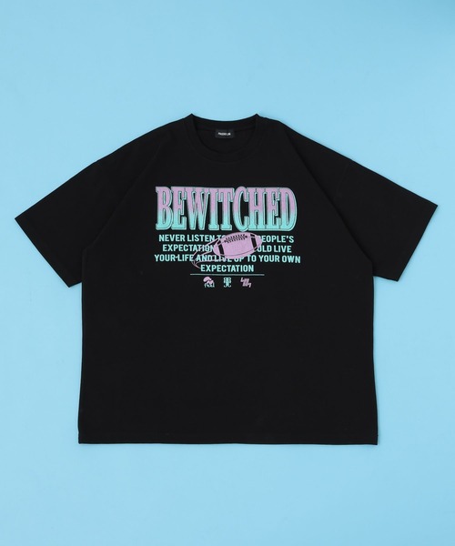 PBLIM(ページボーイリム)の「PBLIM/フットボールチームT(Tシャツ/カットソー・レディース・ブラック/オフホワイト/ブルー・MEDIUM/LARGE)」の4枚目の写真