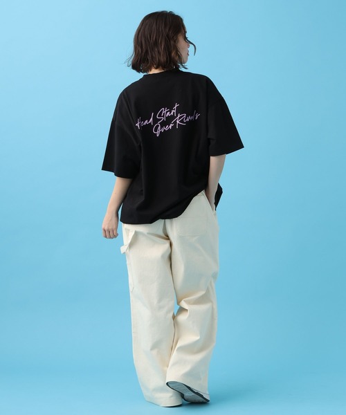 PBLIM(ページボーイリム)の「PBLIM/フットボールチームT(Tシャツ/カットソー・レディース・ブラック/オフホワイト/ブルー・MEDIUM/LARGE)」の20枚目の写真