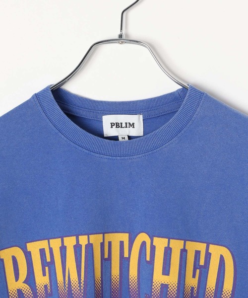 PBLIM(ページボーイリム)の「PBLIM/フットボールチームT(Tシャツ/カットソー・レディース・ブラック/オフホワイト/ブルー・MEDIUM/LARGE)」の17枚目の写真