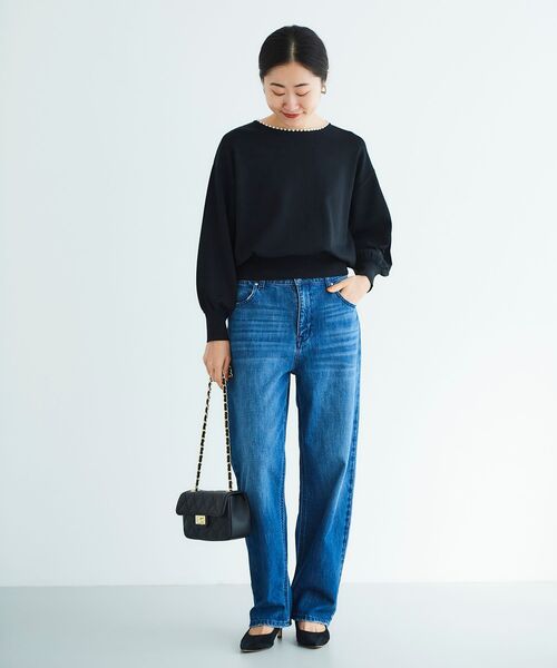 le.coeur blanc（ルクールブラン）の「MILLELA FIRENZEキルティングショルダー（ショルダーバッグ・レディース・ブラック/ベージュ・FREE）」の14枚目の写真