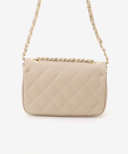 le.coeur blanc（ルクールブラン）の「MILLELA FIRENZEキルティングショルダー（ショルダーバッグ・レディース・ブラック/ベージュ・FREE）」の17枚目の写真