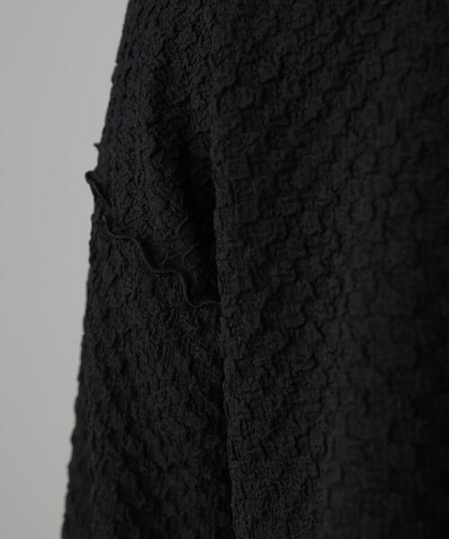 FREE'S MART(フリーズマート)の「◆前後2WAYぽこぽこリボンカーディガン(カーディガン/ボレロ・レディース・ブラック/ホワイト/イエロー・FREE)」の14枚目の写真