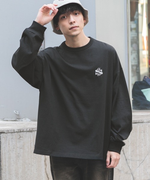 SIGNAL SPORTS(シグナルスポーツ)の「【SIGNAL SPORTS】バックロゴプリント/クルーネックロンT(Tシャツ/カットソー・メンズ・ホワイト/ブラック/グレー・MEDIUM/LARGE)」の12枚目の写真