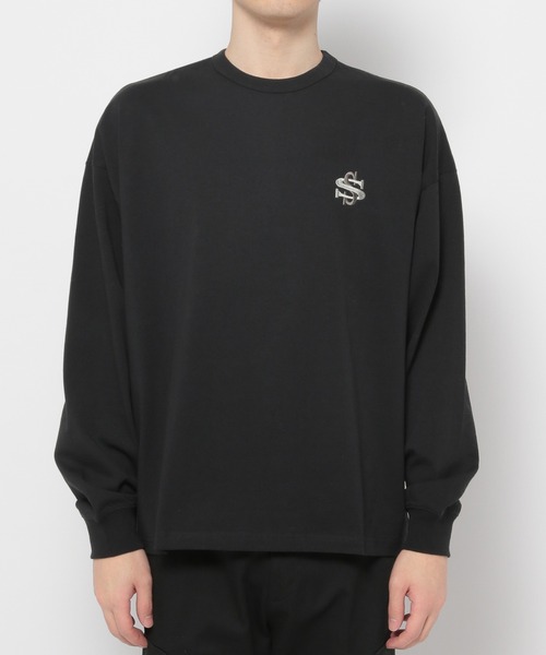 SIGNAL SPORTS(シグナルスポーツ)の「【SIGNAL SPORTS】バックロゴプリント/クルーネックロンT(Tシャツ/カットソー・メンズ・ホワイト/ブラック/グレー・MEDIUM/LARGE)」の20枚目の写真