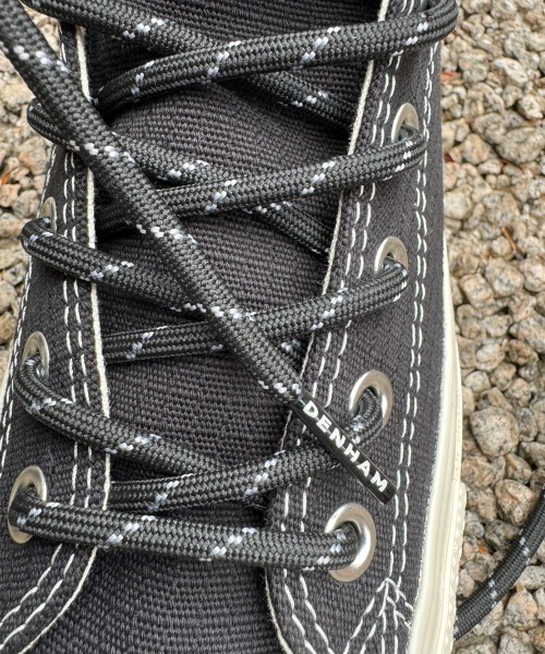 DENHAM（デンハム）の「DENHAM×CONVERSE/デンハム×コンバース/COLLABORATION ALL STAR US HI / DH（スニーカー・メンズ・ブラック・8/8.5/9/9.5）」の8枚目の写真