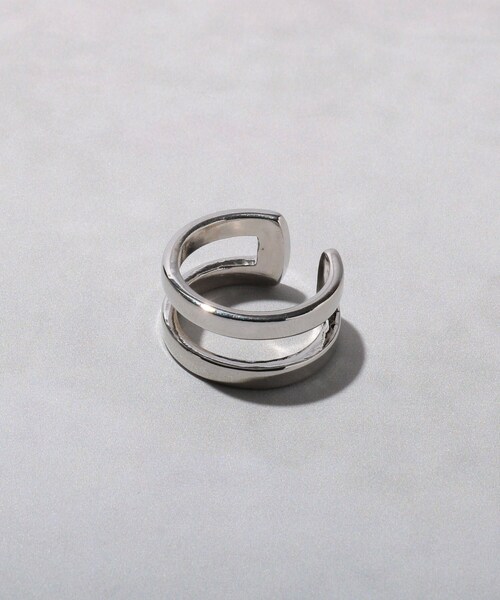 tk.TAKEO KIKUCHI(ティーケータケオキクチ)の「◆真鍮リング(リング・メンズ・シルバー/シルバー系/シルバー系5・11/19)」の3枚目の写真