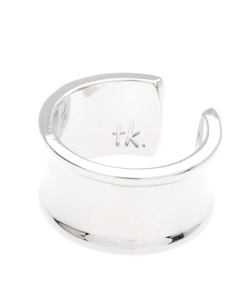 tk.TAKEO KIKUCHI(ティーケータケオキクチ)の「◆真鍮リング(リング・メンズ・シルバー/シルバー系/シルバー系5・11/19)」の4枚目の写真