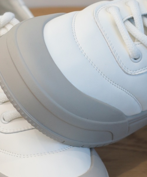 shoes365（シューズスリーシックスファイヴ）の「【shoes365】ステッチ飾り　厚底スニーカー（スニーカー・レディース・グレー/ベージュ/ブラック・24.0cm/23.5cm/23.0cm/22.5cm/25.0cm/24.5cm）」の16枚目の写真