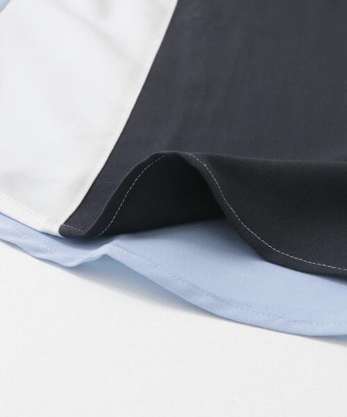 ITEMS URBANRESEARCH(アイテムズ アーバンリサーチ)の「Vertical Switch 長袖シャツ(シャツ/ブラウス・メンズ・ブルー/ライトブルー/ホワイト・MEDIUM/LARGE)」の7枚目の写真