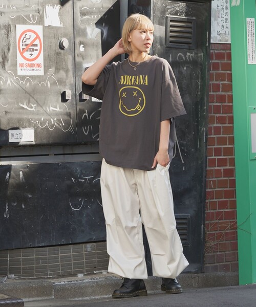 りゅ　NIRVANA スマイリーフェイス Tシャツ ２枚 PUBLUX（パブリュクス）の「PUBLUX/パブリュクス 別注 NIRVANA SMILEY