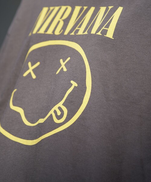 NIRVANA UNISEX T-SHIRT: SORBET RAY Happy Face / ロック