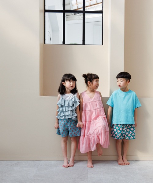 LOWRYS FARM(ローリーズファーム)の「INDIAISフリルキャミソール 112146(キャミソール・キッズ・ピンク/グリーン・150cm/140cm/130cm/120cm/110cm)」の14枚目の写真