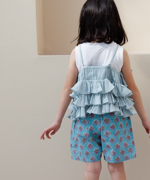 LOWRYS FARM(ローリーズファーム)の「INDIAISフリルキャミソール 112146(キャミソール・キッズ・ピンク/グリーン・150cm/140cm/130cm/120cm/110cm)」の10枚目の写真