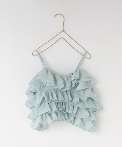 LOWRYS FARM(ローリーズファーム)の「INDIAISフリルキャミソール 112146(キャミソール・キッズ・ピンク/グリーン・150cm/140cm/130cm/120cm/110cm)」の11枚目の写真