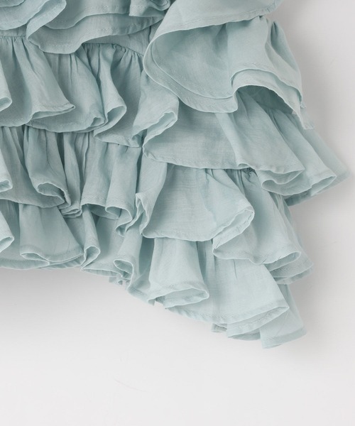LOWRYS FARM(ローリーズファーム)の「INDIAISフリルキャミソール 112146(キャミソール・キッズ・ピンク/グリーン・150cm/140cm/130cm/120cm/110cm)」の4枚目の写真