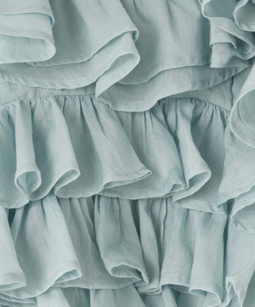 LOWRYS FARM(ローリーズファーム)の「INDIAISフリルキャミソール 112146(キャミソール・キッズ・ピンク/グリーン・150cm/140cm/130cm/120cm/110cm)」の6枚目の写真