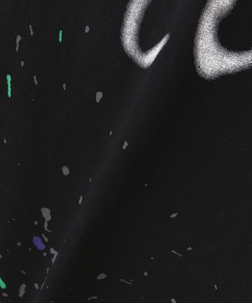 L.H.P（エルエイチピー）の「【WEB&DEPOT限定】UMLAUT/ウムラウト/タギング ペイントTEE（Tシャツ/カットソー・レディース・ブラック/ホワイト・L/M）」の6枚目の写真