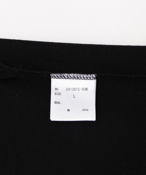 L.H.P（エルエイチピー）の「【WEB&DEPOT限定】UMLAUT/ウムラウト/タギング ペイントTEE（Tシャツ/カットソー・レディース・ブラック/ホワイト・L/M）」の7枚目の写真