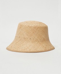 BENELLI | ▲Benelli Montacone/ベネリモンタコーネ パイピングラフィアハット 天然素材 バケットハット(ハット)