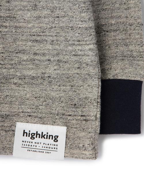 green label relaxing（グリーンレーベルリラクシング）の「green label relaxing別注 Highking(ハイキング) Manhattan Tシャツ（Tシャツ/カットソー・キッズ・ホワイト/グレー・100cm/110cm/130cm/120cm）」の3枚目の写真