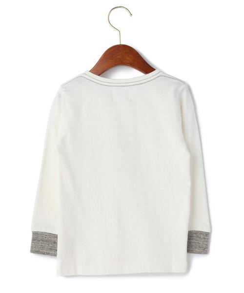 green label relaxing（グリーンレーベルリラクシング）の「green label relaxing別注 Highking(ハイキング) Manhattan Tシャツ（Tシャツ/カットソー・キッズ・ホワイト/グレー・100cm/110cm/130cm/120cm）」の6枚目の写真